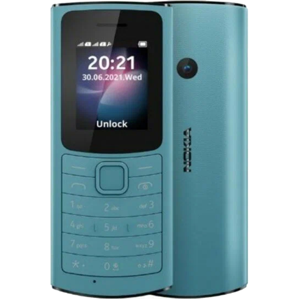 Телефон «Nokia» 110, TA-1543, 1GF018MPE1C01, blue