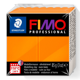 Полимерная глина для лепки FIMO professional, 85 гр., 8004-4 orange