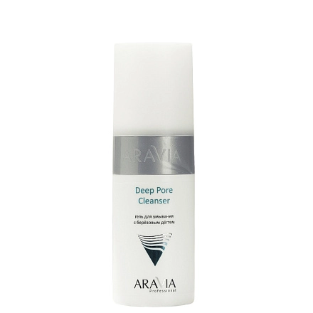 ARAVIA Professional Гель для умывания с березовым дегтем Deep Pore Cleanser, 150 мл