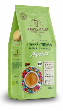 Кофе в зернах Taempelmann CAFFA CREMA AURELIAS 1кг