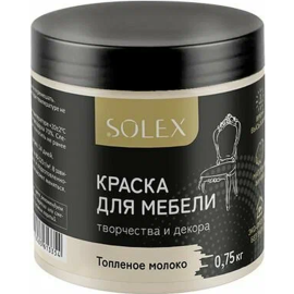 Краска для мебели «Solex» топленое молоко, 750 мл