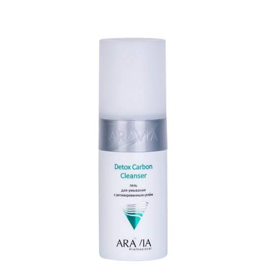 "ARAVIA Professional" Гель для умывания с активированным углём Detox Carbon Cleanser 150 мл/12