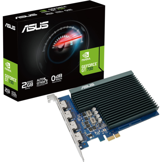 Видеокарта «Asus» GT730 2GB GDDR5 64bit, GT730-4H-SL-2GD5