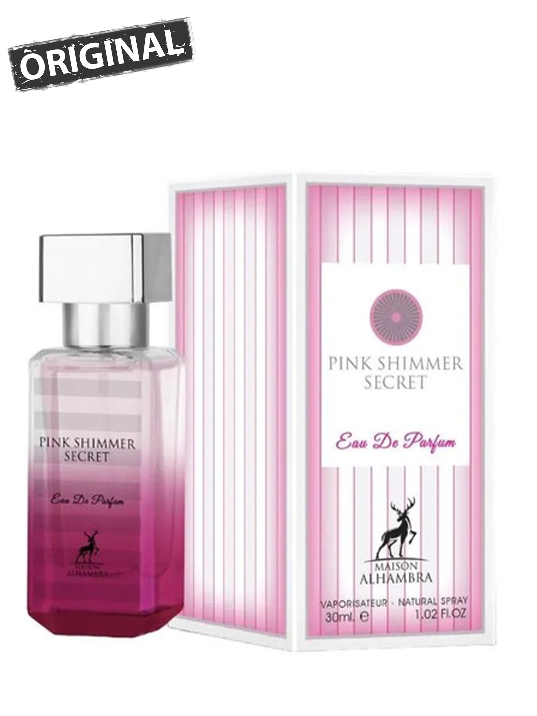 Парфюмерная вода Pink Shimmer Secret Maison Alhambra, 30 мл