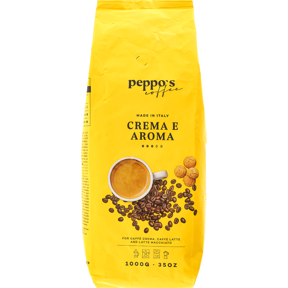 Кофе в зернах «Peppo’s» Coffee Crema E Aroma, 1 кг #0