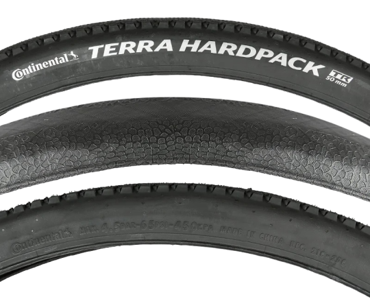 Покрышка Continental Hardpack SW 50-685 (27,5x2.00), складная (чёрный)