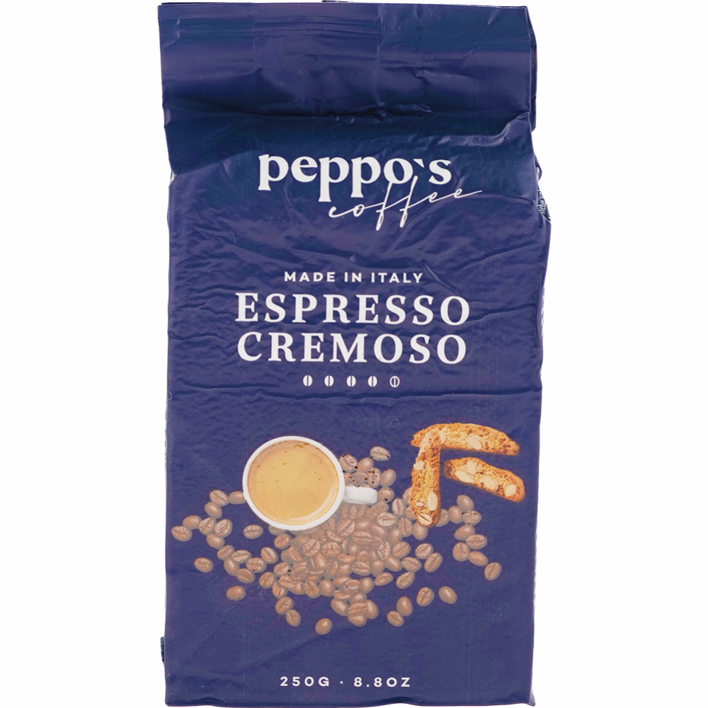 Кофе молотый «Peppo's» Espresso Cremoso, 250 г #0