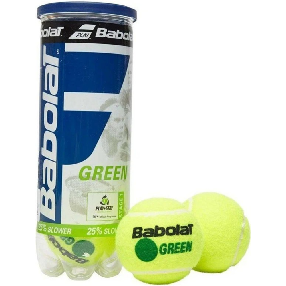 Набор теннисных мячей «Babolat» 501066, Green, 3 шт