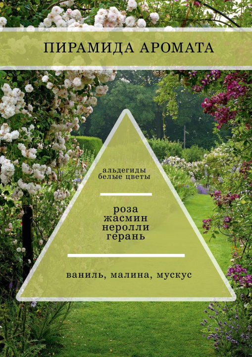 Аромамасло, Отдушка универсальная, Парфюмерно-косметическая Цветущий сад 50 гр