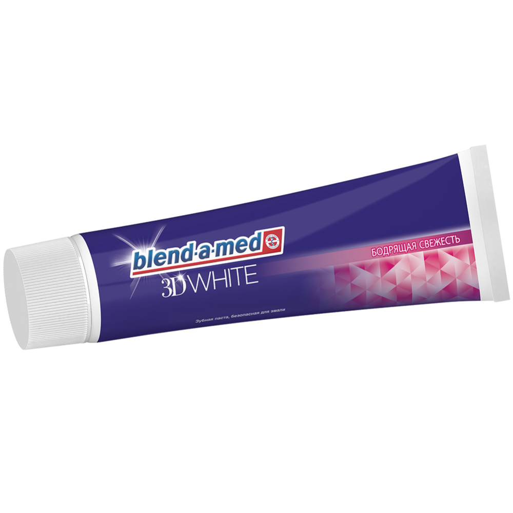 Зубная паста «Blend-a-med» 3D White, прохладная свежесть,100 мл.