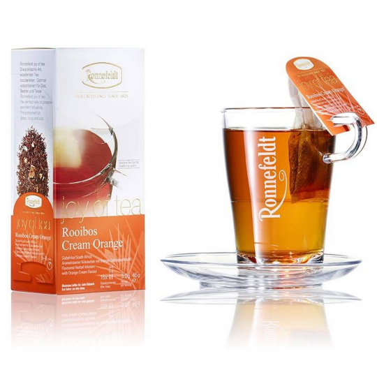 Чай пакетированный Ronnefeldt Joy of Tea Rooibos Cream Orange, 15шт