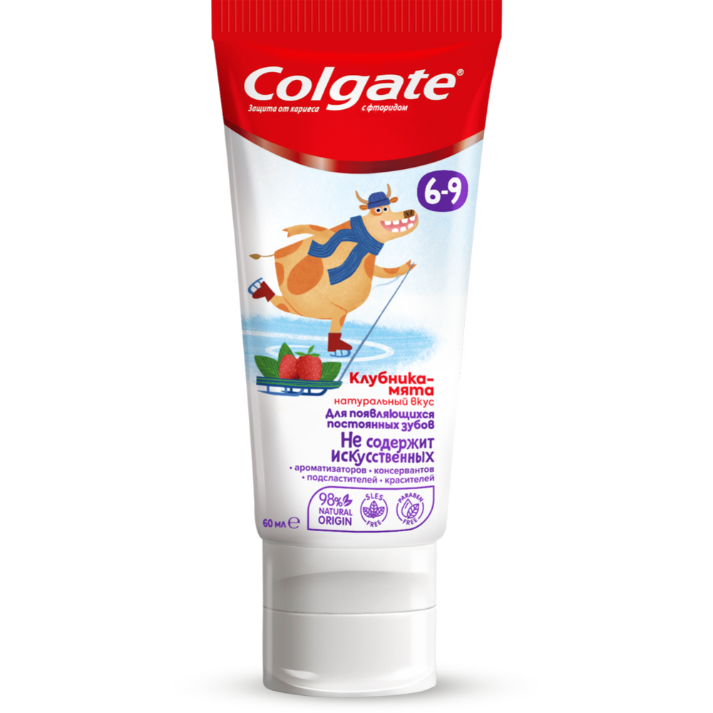 Зубная паста «Colgate» детская 6-9 лет с фторидом, 60 мл. #6
