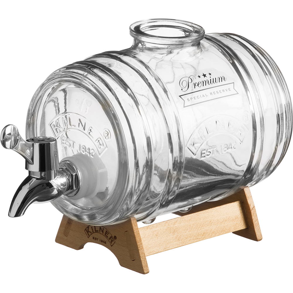 Диспенсер для напитков «Kilner» Barrel K-0025.793V, 1 л