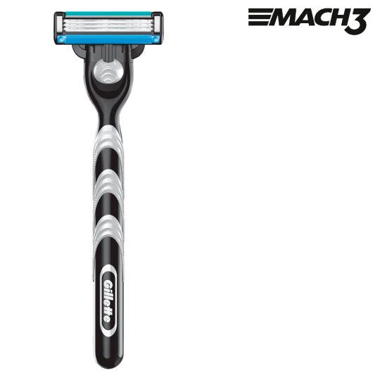 Подарочный набор бритва / станок для бритья мужской Gillette Mach 3 с одной кассетой + шампунь 2 в 1 против перхоти для волос Head&Shoulders Ос­нов­ной Уход 200 мл