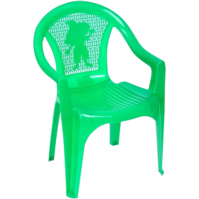 Дет­ское кресло «Стан­дарт Пла­стик Групп» зе­ле­ный, 380х350х535 мм