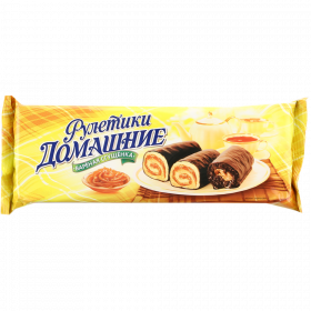 Мини-рулеты «До­маш­ни­е» с ва­ре­ной сгу­щен­кой, 150 г