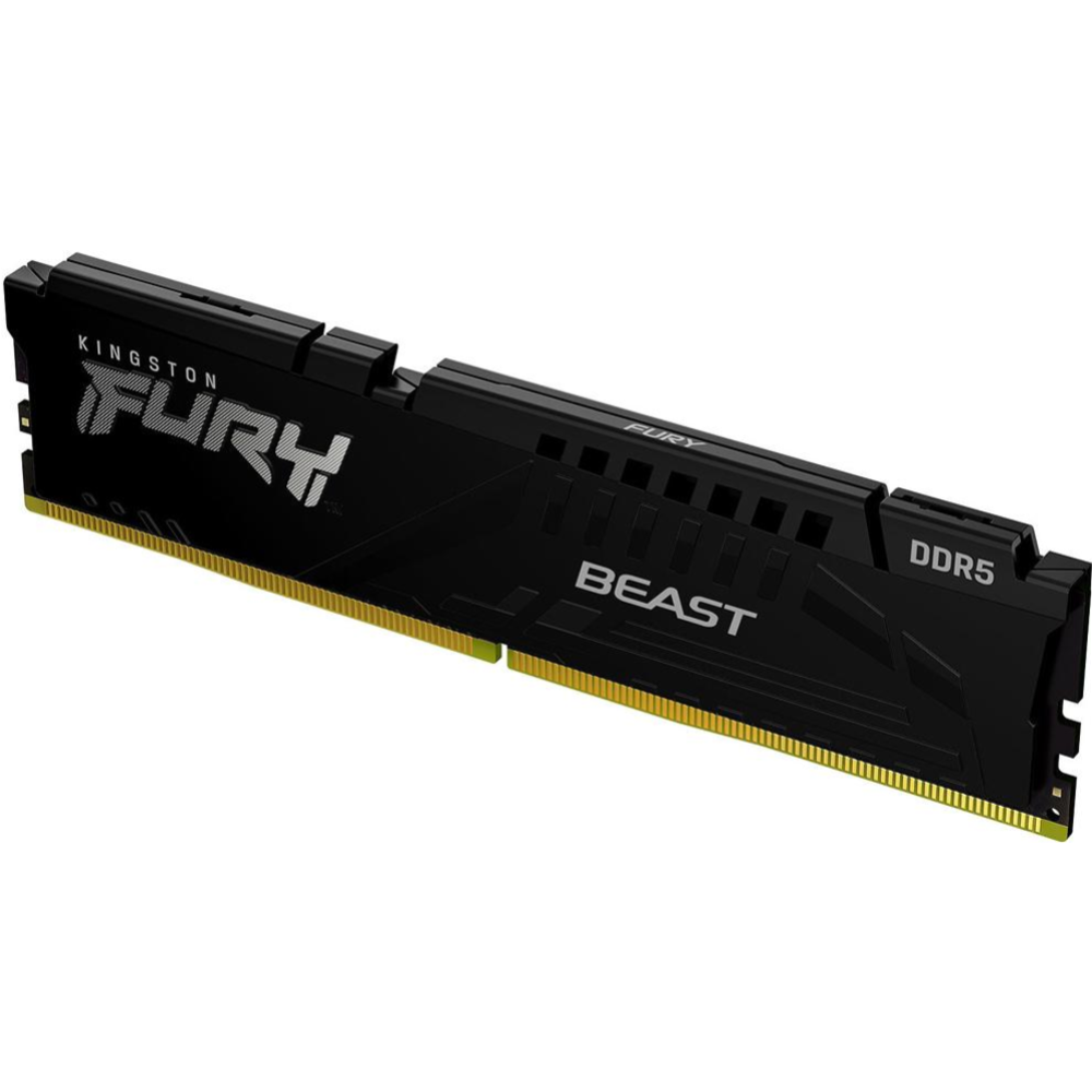 Оперативная память «Kingston» 16GB PC-38400 DDR5-4800 FURY Beast, KF548C38BB-16 Black CL-38