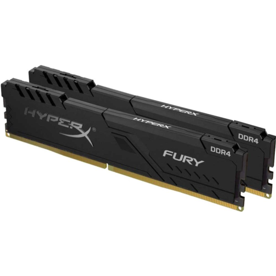 Оперативная память «Kingston» 16GB, 2x8GB PC-28800 DDR4-3600 FURY Beast, KF436C17BBK2/16 Black CL-17