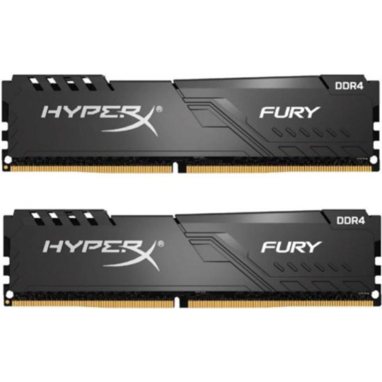 Оперативная память «Kingston» 16GB, 2x8GB PC-28800 DDR4-3600 FURY Beast, KF436C17BBK2/16 Black CL-17