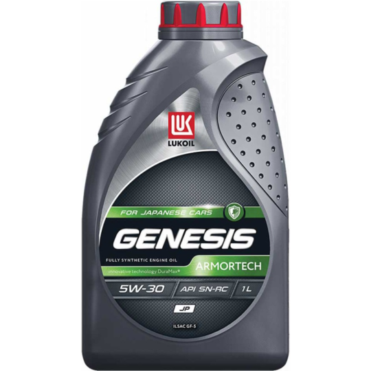 Масло моторное «Lukoil» Genesis Armortech GC SAE 5W-30, синтетическое, 1 л