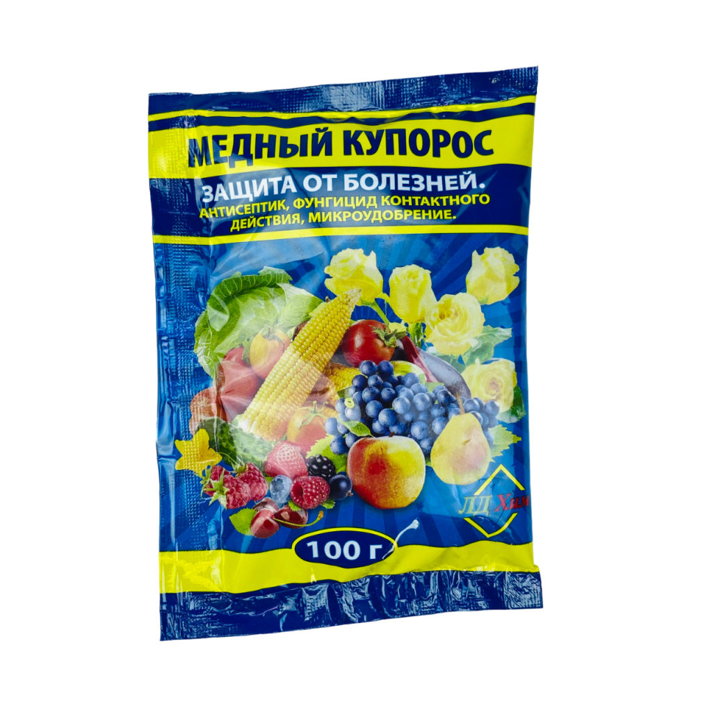 МЕДНЫЙ КУПОРОС 100Г, 2 пакетика