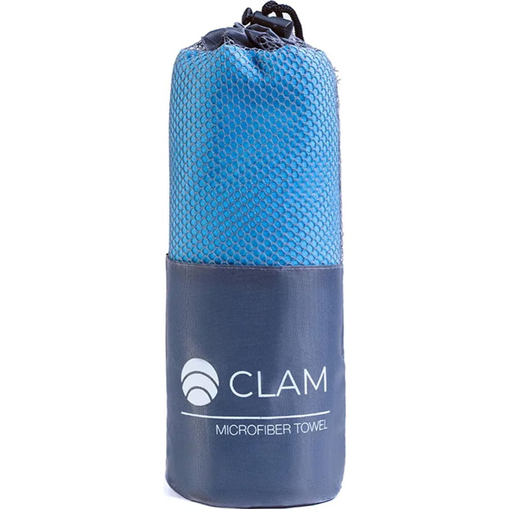 Полотенце «Clam» микрофибра, P023, голубой, 70х140 см