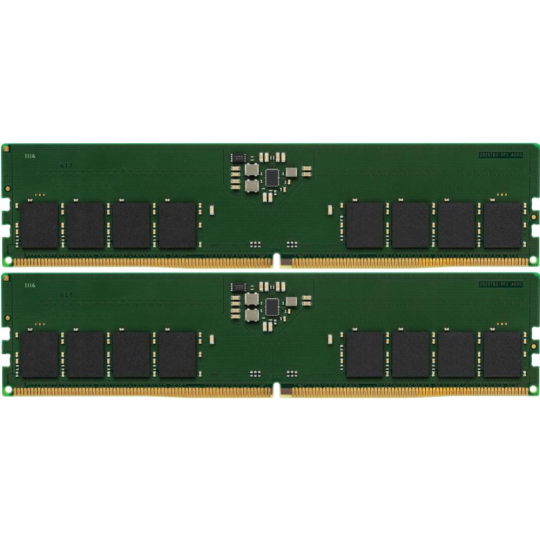 Оперативная память «Kingston» 32GB, 2x16GB PC-38400 DDR5-4800, KVR48U40BS8K2-32 CL40