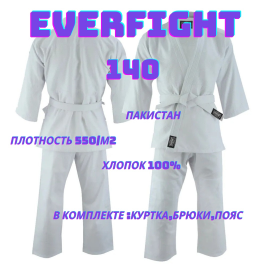 Кимоно для дзюдо EVERFIGHT 1272 РОСТ 140