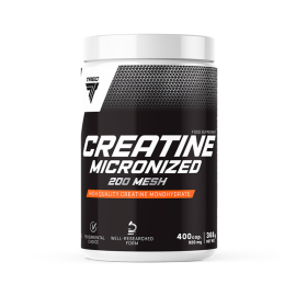 Креатин микронизированный CREATINE MICRONIZED 200 MESH ОТ TREC NUTRITION (400 КАПС), Польша