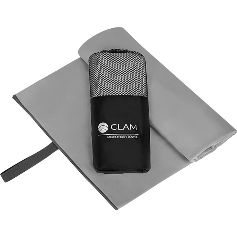 Полотенце «Clam» L019, серый
