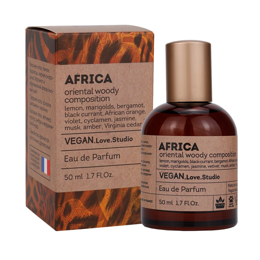 Парфюмерная вода Vegan Love Studio Africa - 50ml- 50ml for women