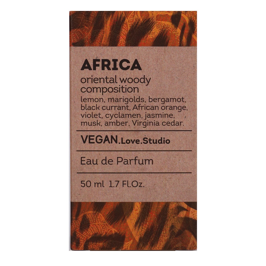 Парфюмерная вода Vegan Love Studio Africa - 50ml- 50ml for women