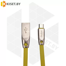 Кабель Awei CL-96 USB-microUSB 1m желтый