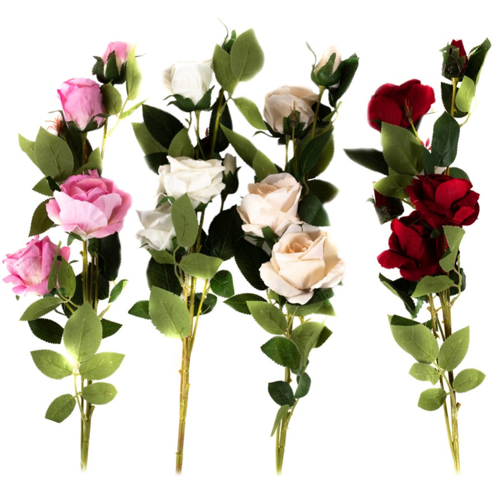 Цветок искусственный «Belbohemia» Роза, FLW-25