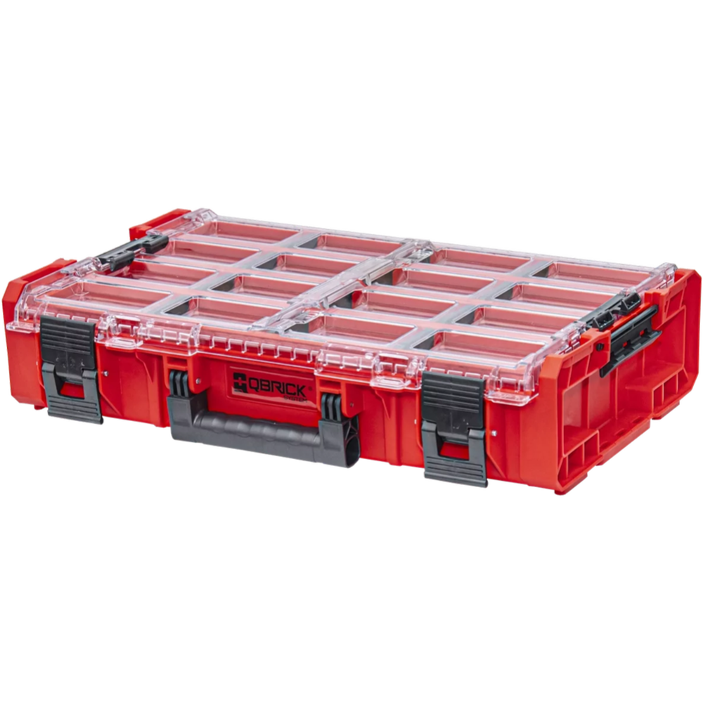 Органайзер «Qbrick System» One Organizer XL Long Bin Red Ultra HD, ORGQXLLBCZEPG001, красный