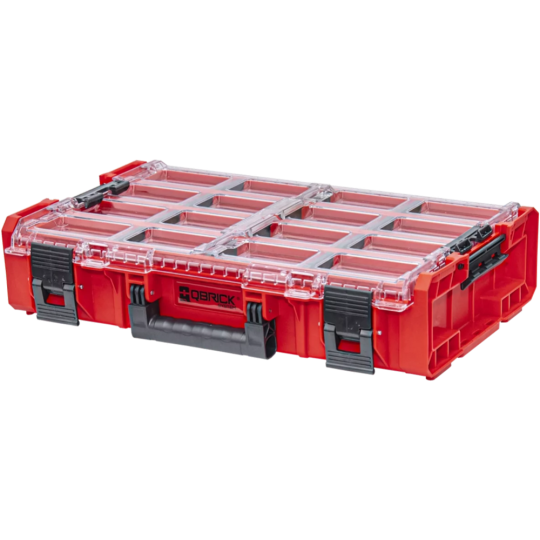 Органайзер «Qbrick System» One Organizer XL Long Bin Red Ultra HD, ORGQXLLBCZEPG001, красный