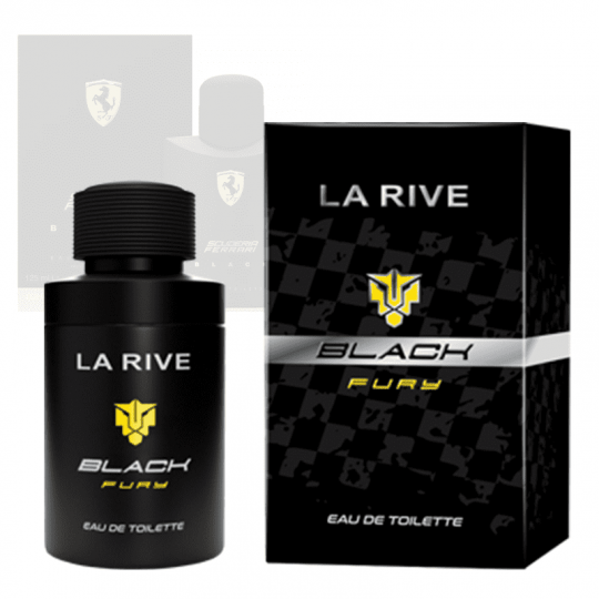 Туалетная вода для мужчин BLACK FURY  LA RIVE, 75 мл