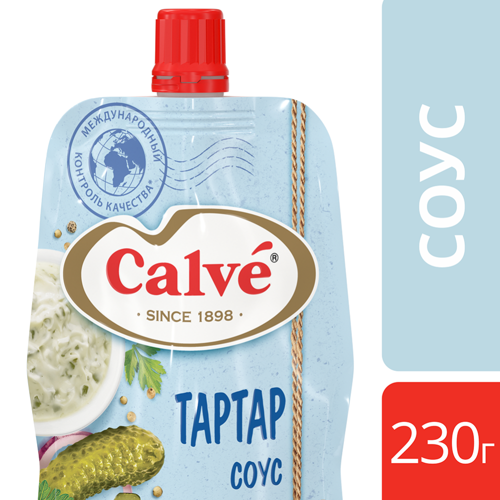 Майонезный соус «Calve» Тартар, 230 г #1