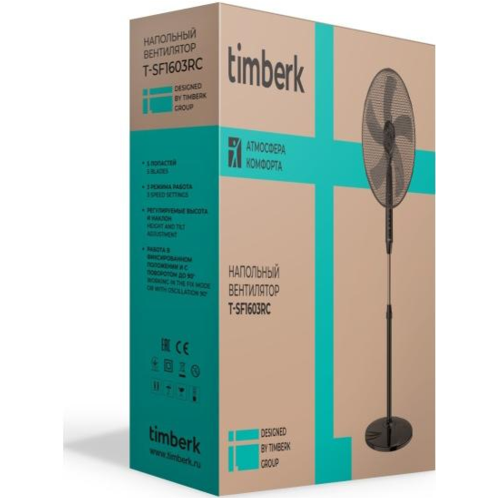 Вентилятор «Timberk» T-SF1603RC