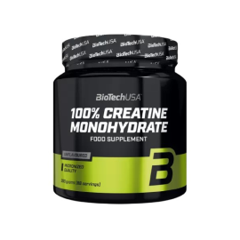 КРЕАТИН CREATINE MONOHYDRATE 100%, 300г BIOTECH USA