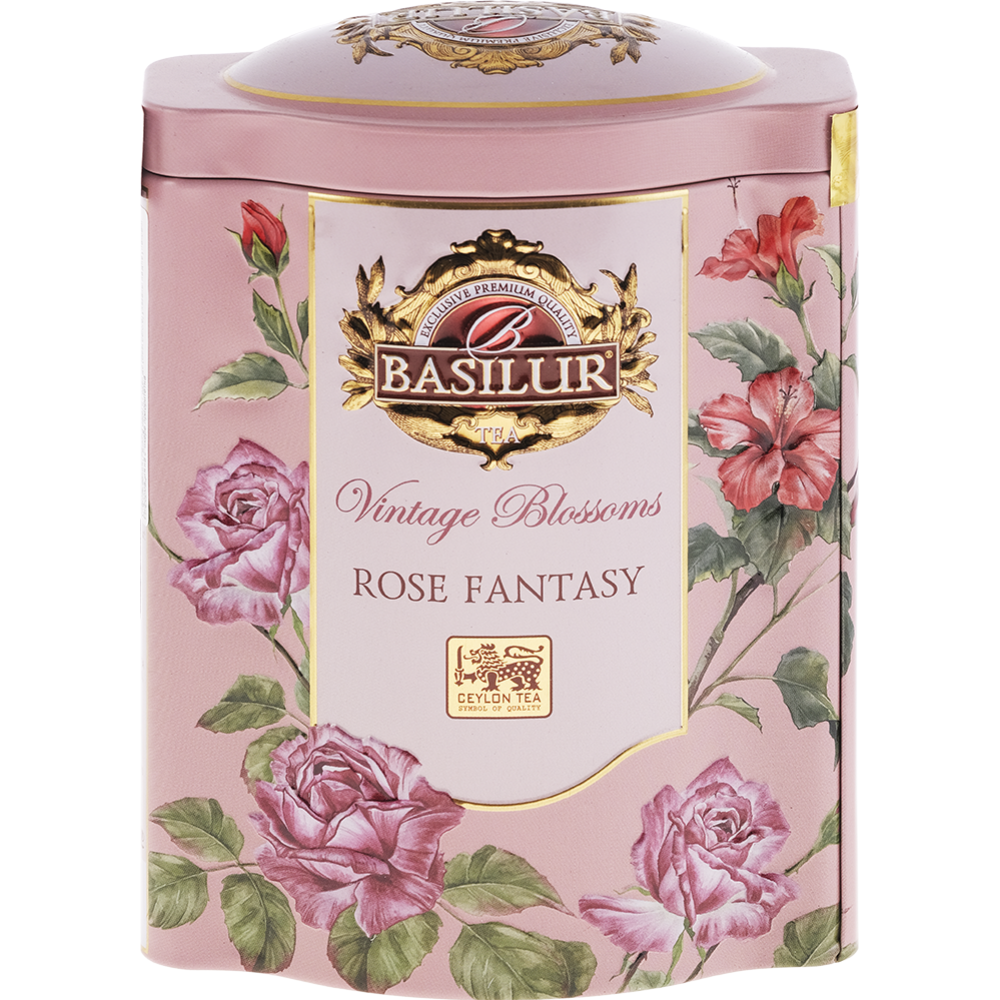 Чай листовой «Basilur» розовая фантазия, 100 г #0