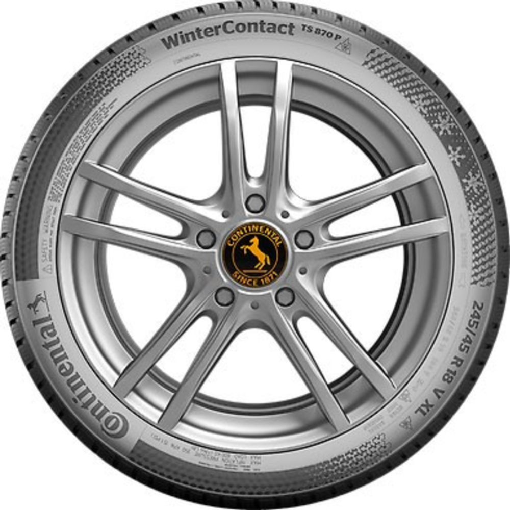 Зимняя шина «Continental» WinterContact TS 870 P, 255/55R18 109V XL, 03556960000