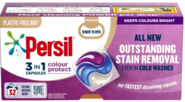 Капсулы для стирки 3 в 1 Persil Colour protect (32 штуки)