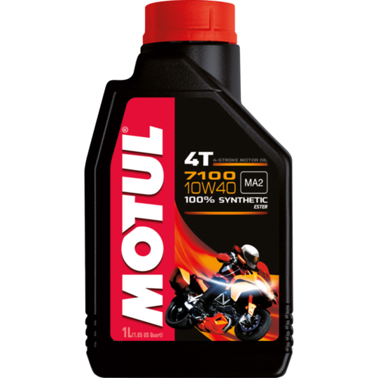 Масло моторное «Motul» 7100 10W40 4T, 104091, 1 л