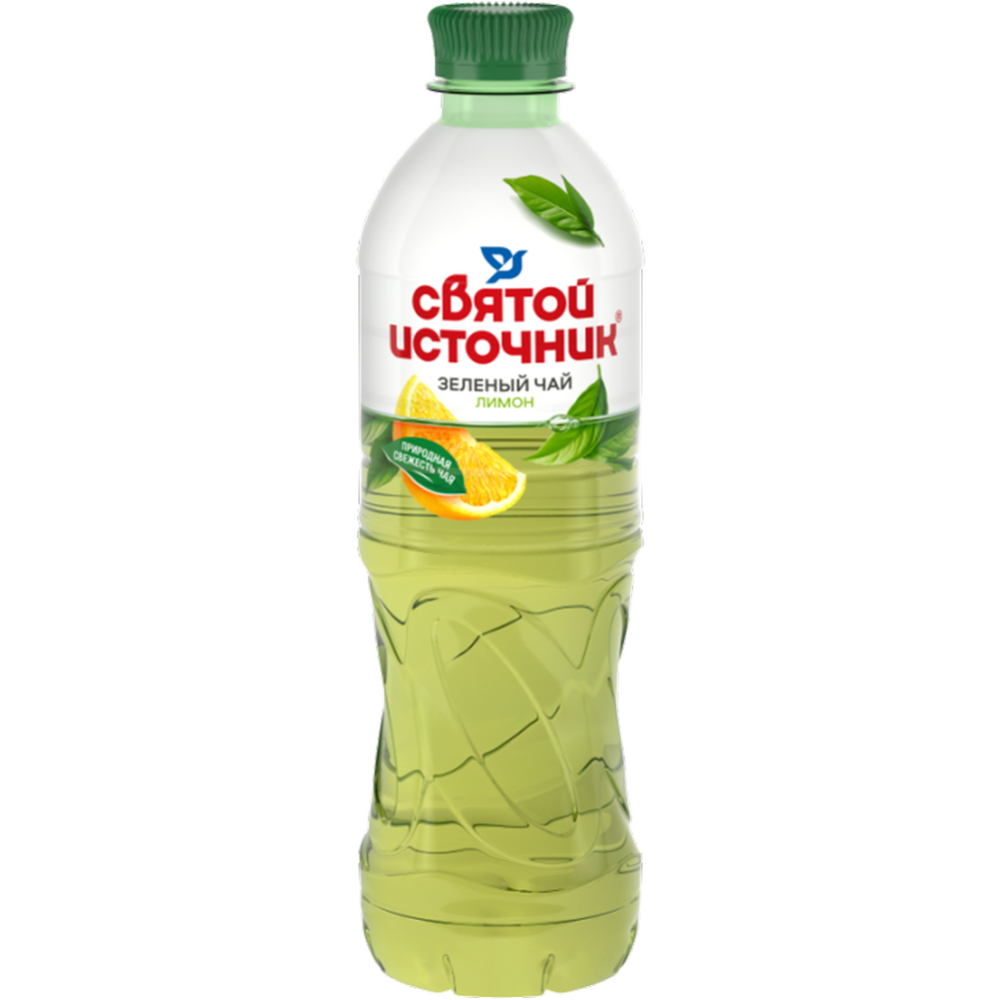 Напиток «Святой Источник» негазированный, зеленый чай, лимон, 0.5 л #0
