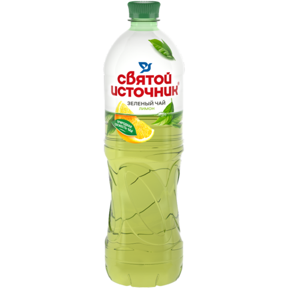 Напиток «Святой Источник» негазированный, зеленый чай, лимон, 1 л #0