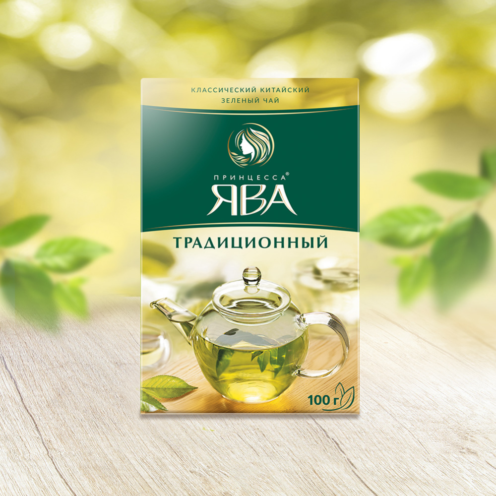 Чай зеленый «Принцесса Ява» крупнолистовой , 100 г #2