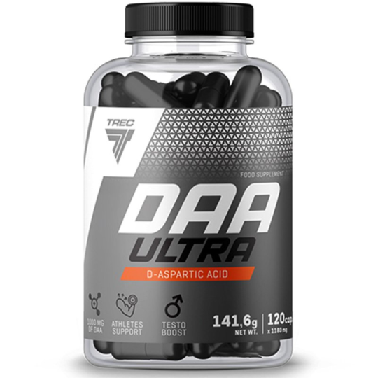 Д-АСПАРГИНОВАЯ КИСЛОТА  DAA ULTRA 120 кап. TREC NUTRITION (Польша)