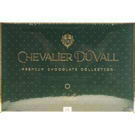 Набор шоколадных конфет «Chevalier Duvall» коньяк/ликер/амаретто, в темном шоколаде, 110 г
