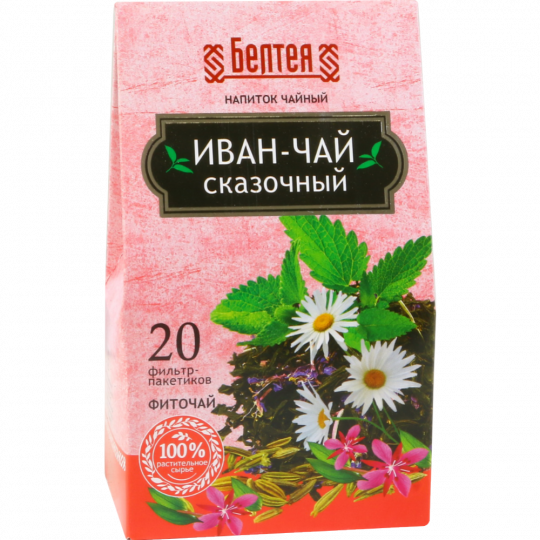 Чай травяной «Белтея» иван-чай сказочный, 20х1.2 г